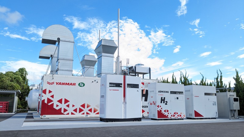「ＹＡＮＭＡＲ ＣＬＥＡＮ ＥＮＥＲＧＹ ＳＩＴＥ」の全景