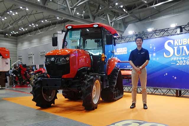 新潟クボタ、朱鷺メッセでクボタサマーフェア2024 60周年記念号でお 