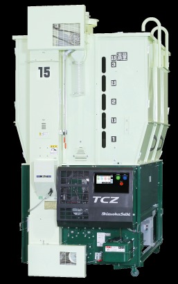 静岡製機 乾燥機TCZフルラインナップ 9～17石を発売 穀物乾燥機の 